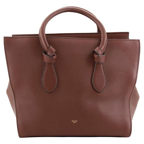 celine nano luggage tote smooth leather